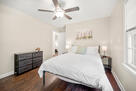 Relaxing bedroom with the option for natural 