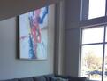 Floor to ceiling windows in greatroom with ne