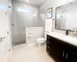 Ground floor bathroom with shower, vanity war