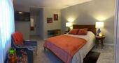 Master Bedroom Top Floor, yard entrance