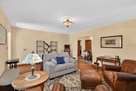 Living room / dining room at right