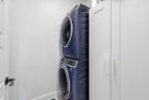 Full size Washer and Dryer w/storage cabinet