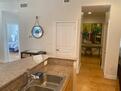 Granite countertops in kitchen
