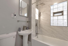 Full Sized Bath with Rain Shower Head