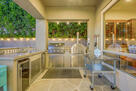 Outdoor Kitchen w/ Pizza Oven and Grill