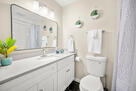 Spotless bathrooms!