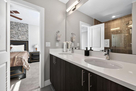 Master bedroom bathroom view from inside