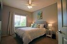 Queen bed & TV in 2nd bedroom