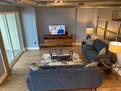 Living room,10 ft ceiling, 55" flatscreen