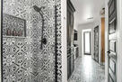 Shower in the primary ensuite bathroom