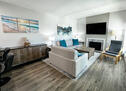Front entrance into the living room