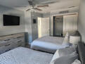2 full beds with view of Charletown