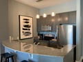 Granite countertops, stainless appliances