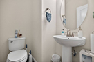 Guest half bathroom