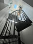 Spiral staircase to lead to rooftop deck