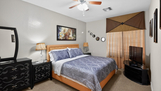 King bedroom on the second floor