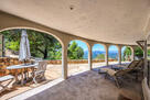 Expansive private patio with sunset views