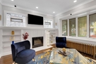 Relaxing Living Room with Fireplace