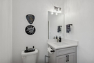 1/2 bath on 2nd floor
