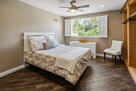 2nd bedroom has queen with office space and g