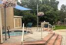 Year-round hot tub