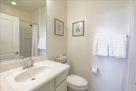 Full Bath in 2nd Bedroom