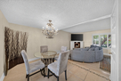 The dining room opens to the living room
