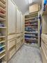 Master closet with custom built-ins