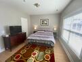 Master king size bed - very comfortable.
