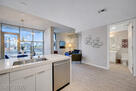 dining and living area open from the kitchen
