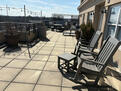 Rooftop seating