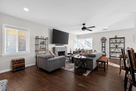 Living Room with Large TV