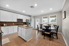 Kitchen and breakfast area