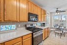 Oven, Gas stove and microwave