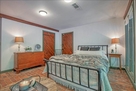 A great secluded bedroom on lower level of ca