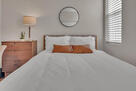 Queen sized bed