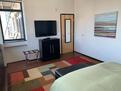 Master Bedroom TV and Door Mirror
