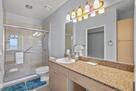 Walk-in shower w/ bench