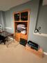 Basement extra space with desk