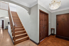 Well-lit foyer