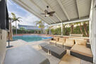 Covered Patio & Pool