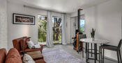 3rd Bedroom: 2 chairs extend into twin beds
