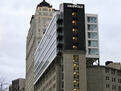 Built atop the parking garage