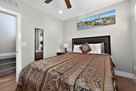 Bedroom on second floor front view