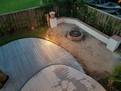 Lower deck/ and fire pit area
