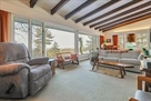 Overlooking the Hudson Valley from the living