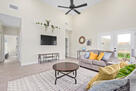 Modern open concept floor plan