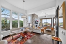 Conveniently adjacent to sunken family room w