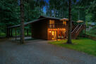 Enjoy a quiet stay nestled among tall trees.