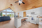 Lots of windows for natural lighting